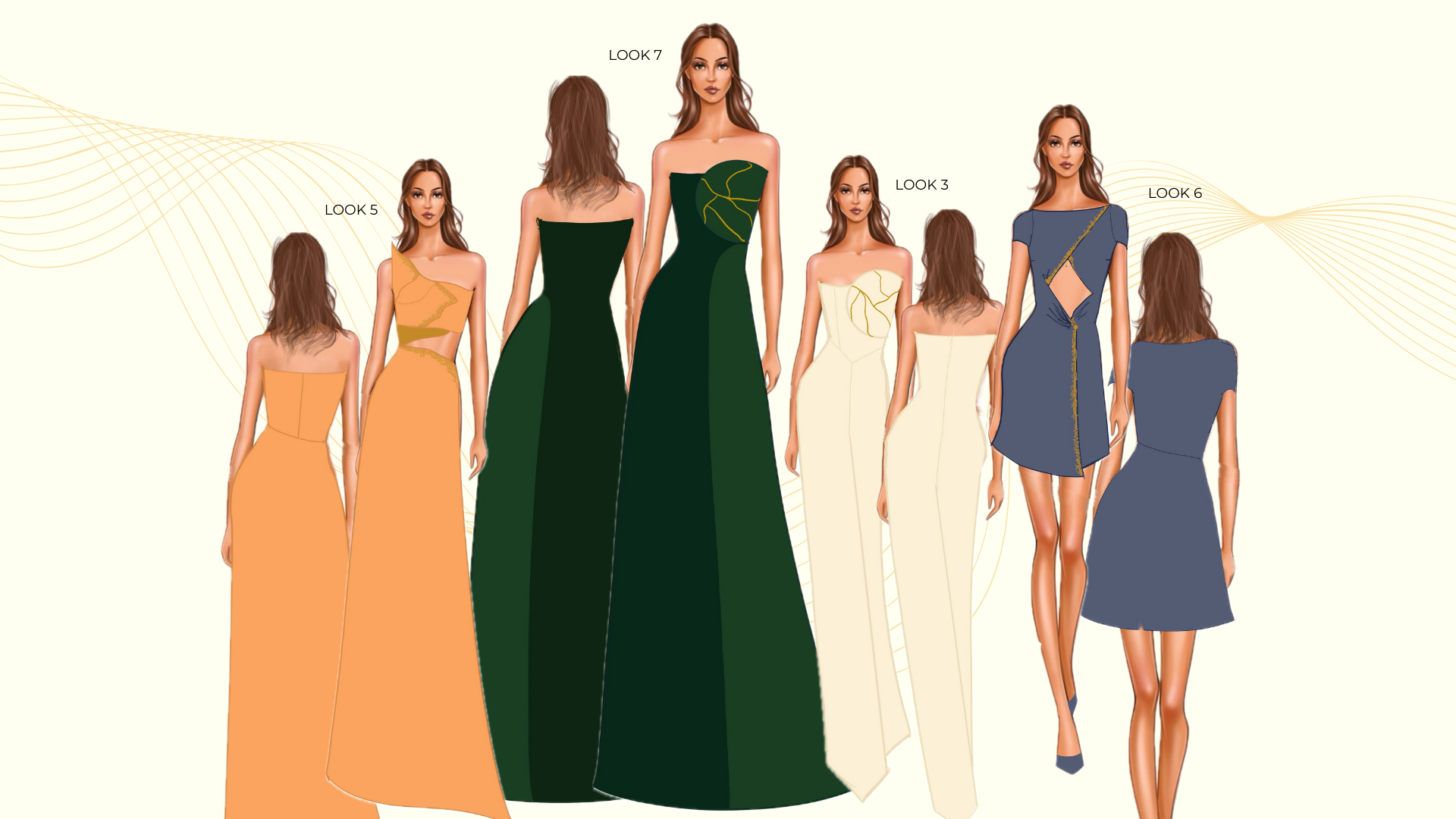 Kintsugi rendered collection line-up