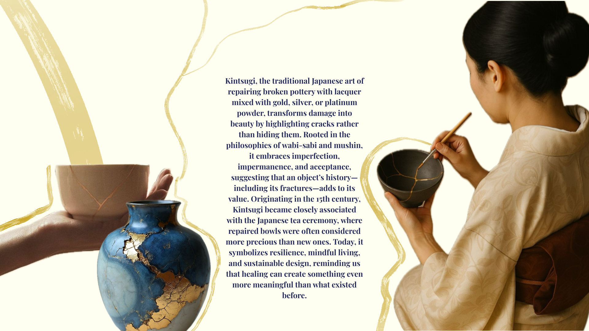 Kintsugi history, repair and wabi-sabi